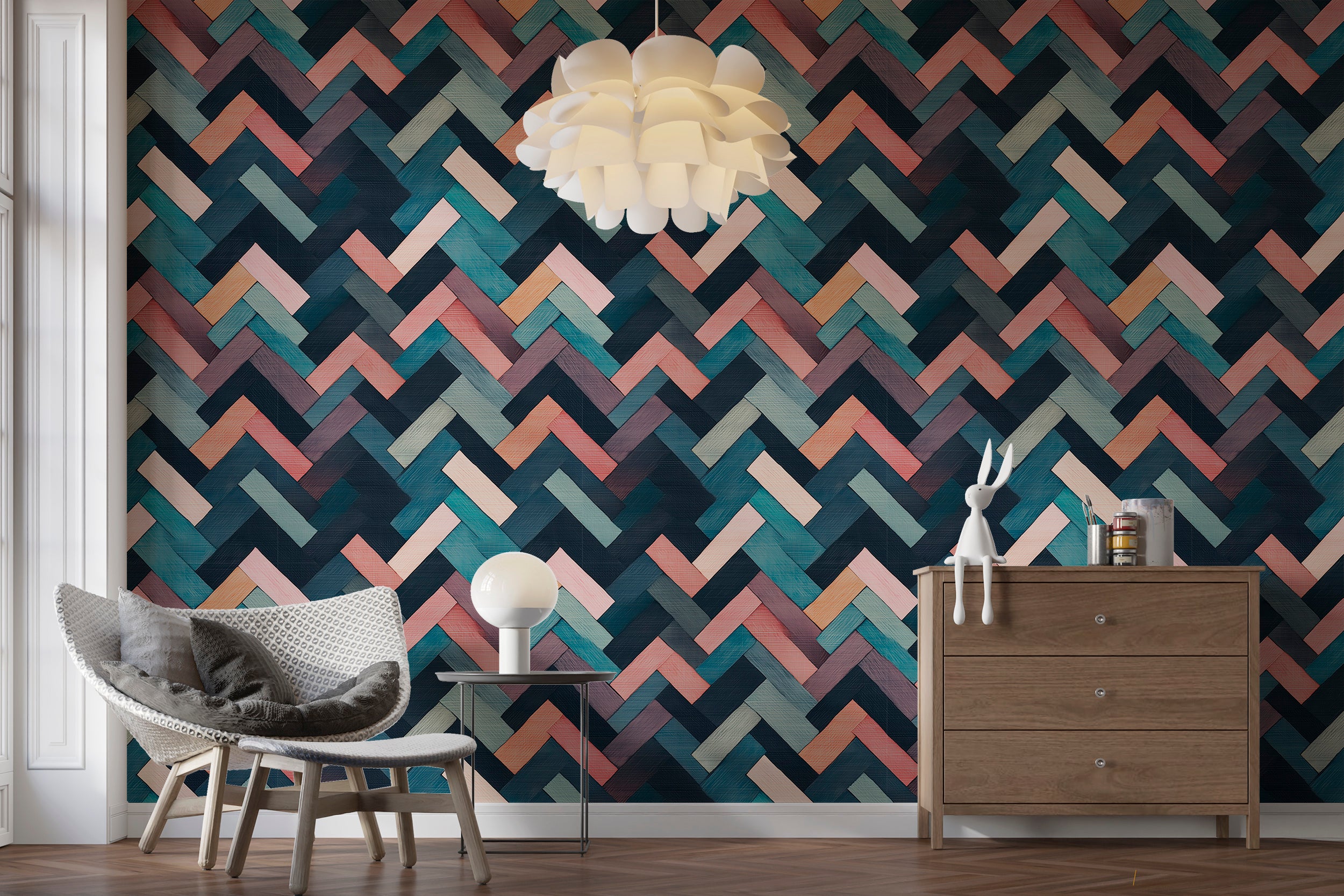Wallpaper installation project 5